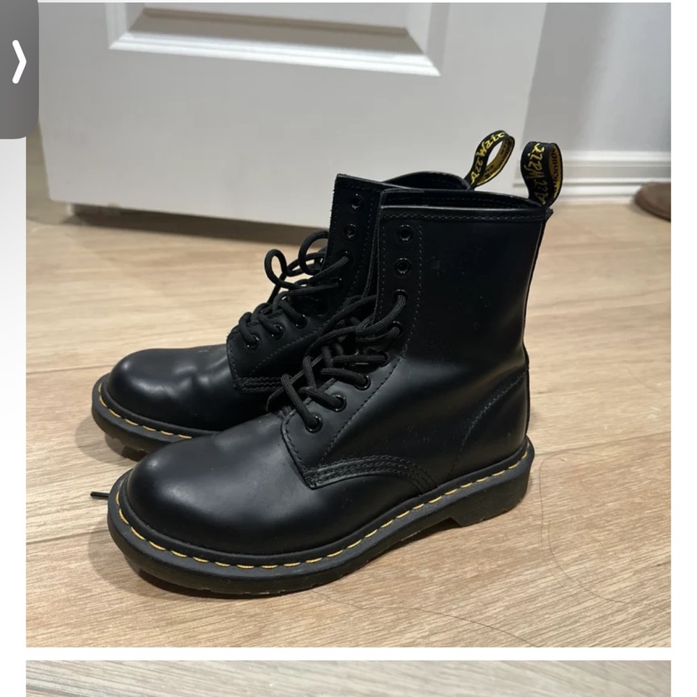 Dr. Martens Black Combat Boots